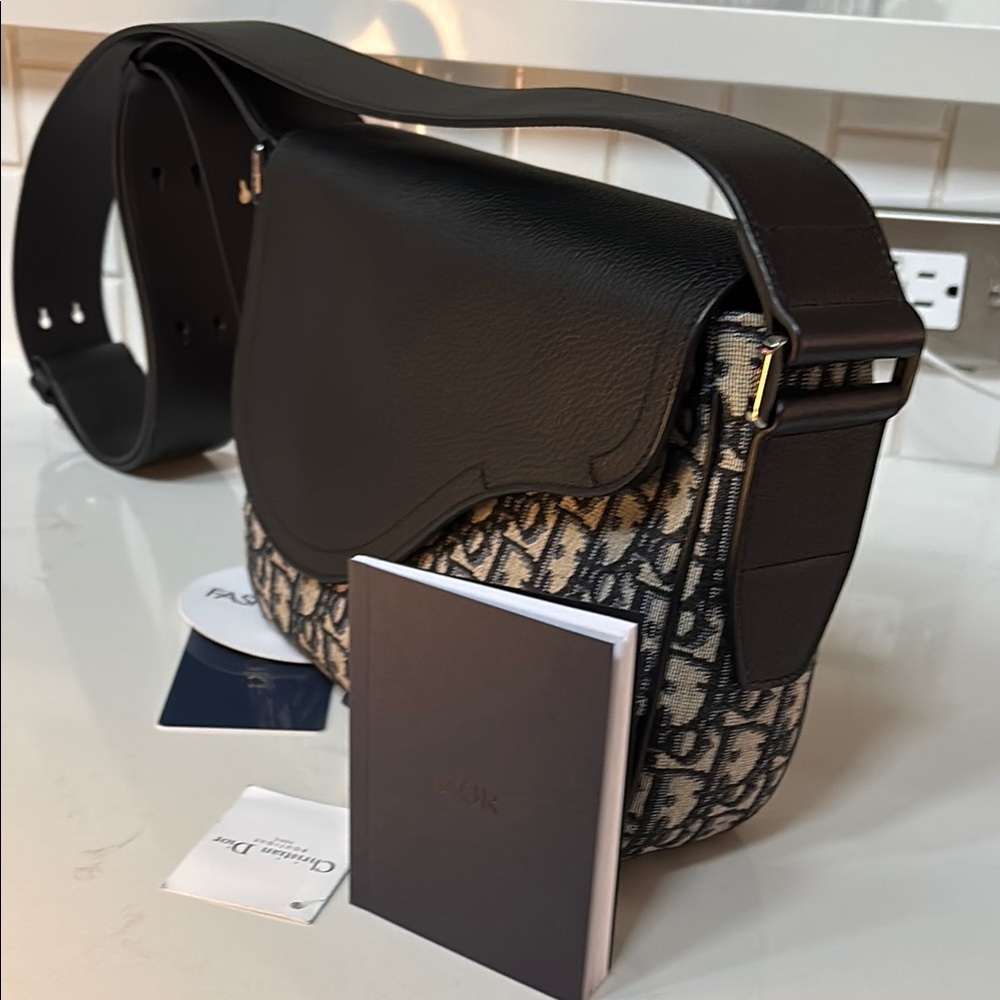 Dior Black and Grey Women's Bag - Picture 11 of 16